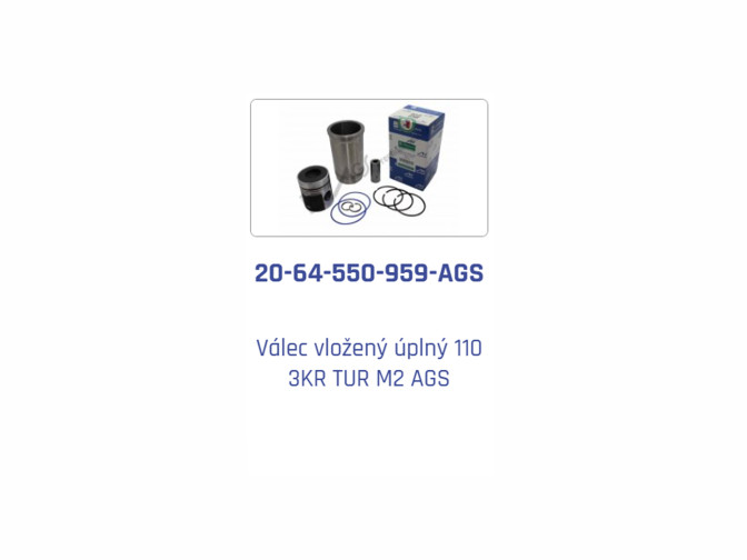 Cylinder liner kit UR II