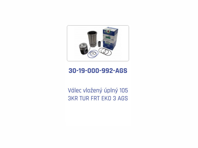 Cylinder liner kit UR III