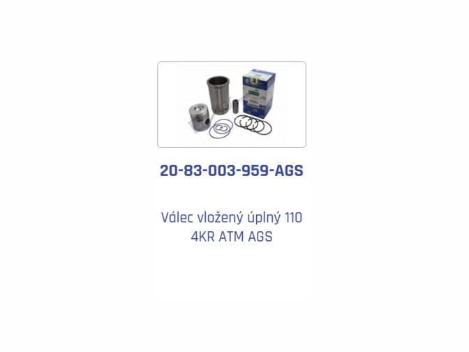 Cylinder liner kit UR II